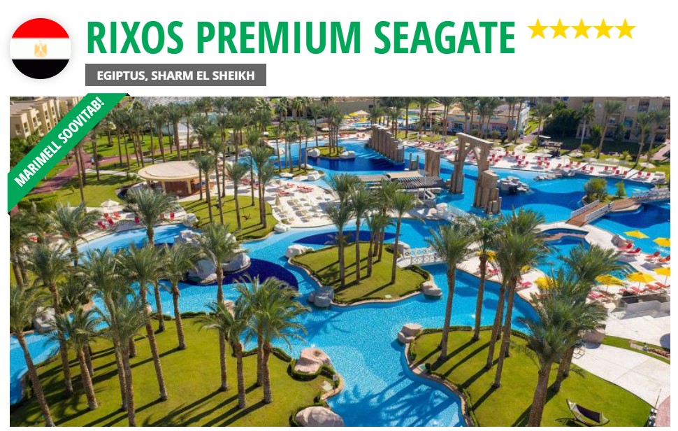 marimell Egiptuses 2023: Rixos Premium Seagate